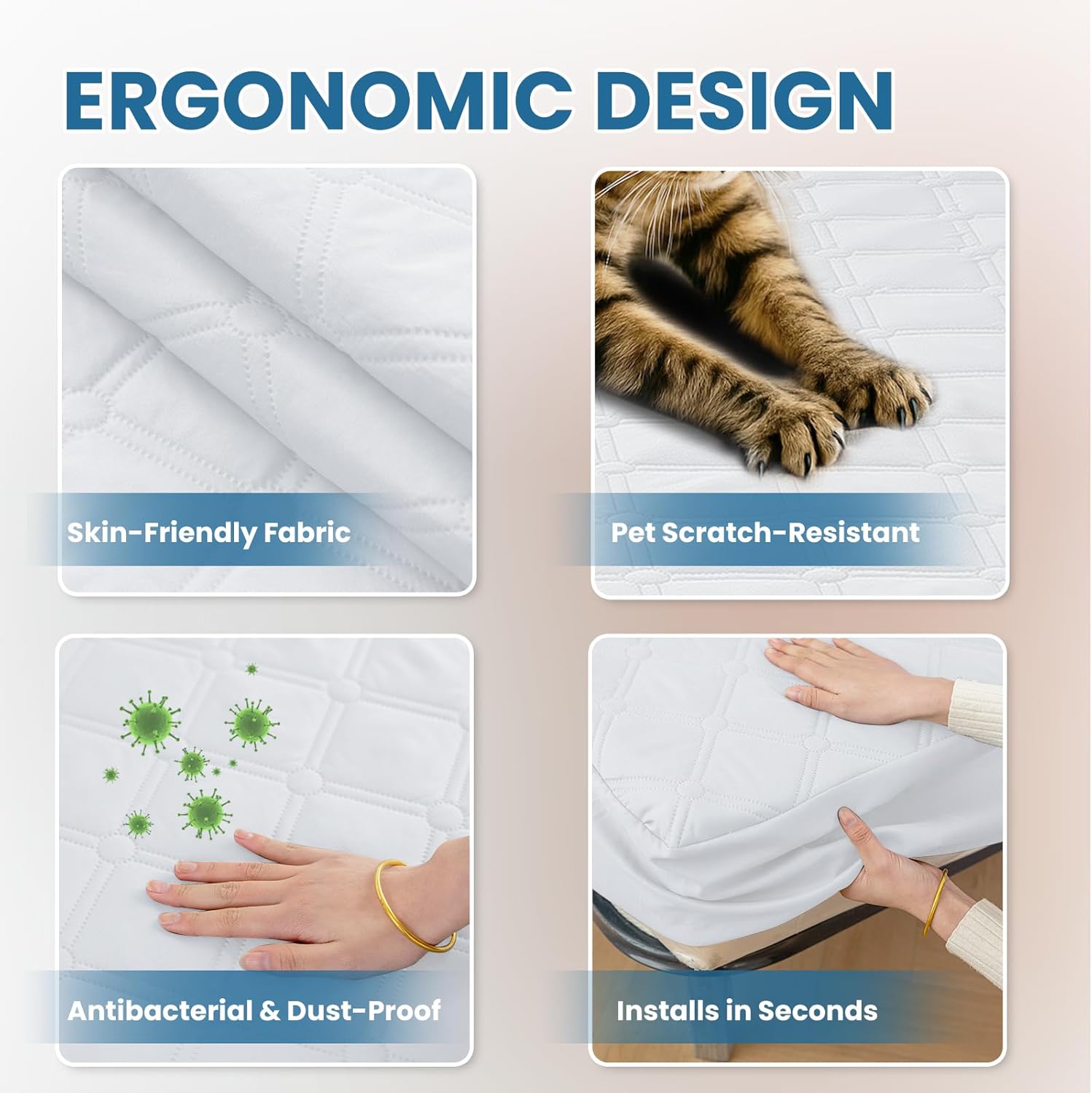 Protector colchon impermeable 135x190 CM - additional image 1