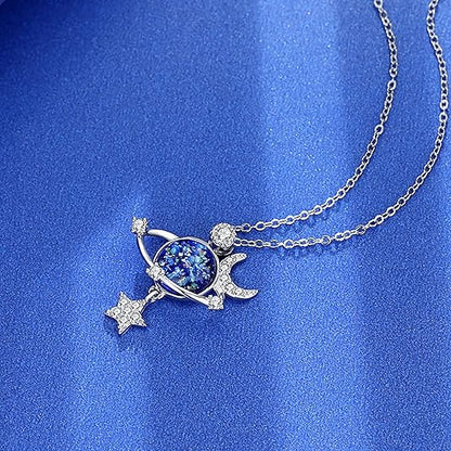 Collar de universo de estrella + caja de regalo - additional image 3