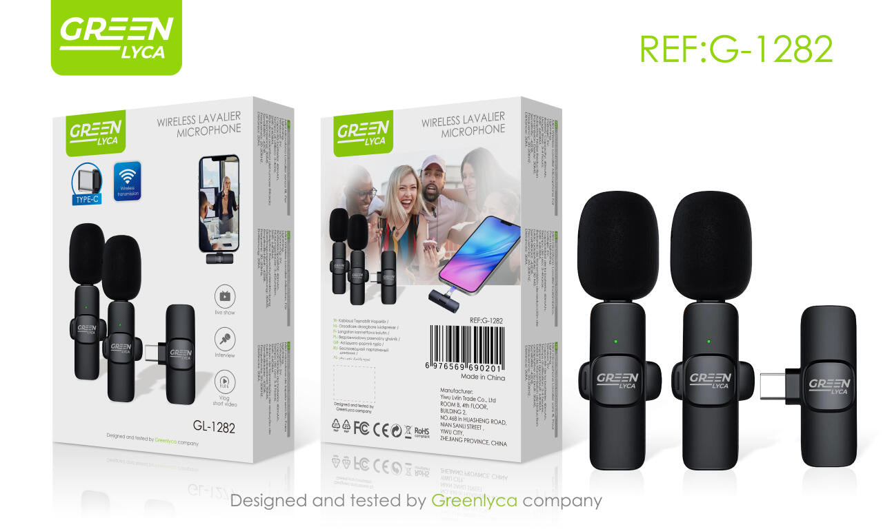 Wireless Microphones Type-C