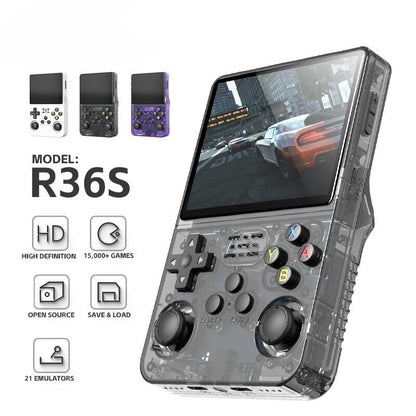 R3S6 Console, Retro Games and Video Player - Compact and Lightweight