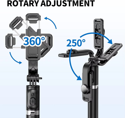 Palo selfi extensible Q02 con soporte estable.