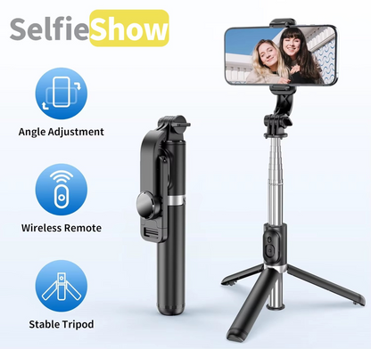 Palo selfi extensible Q02 con soporte estable.